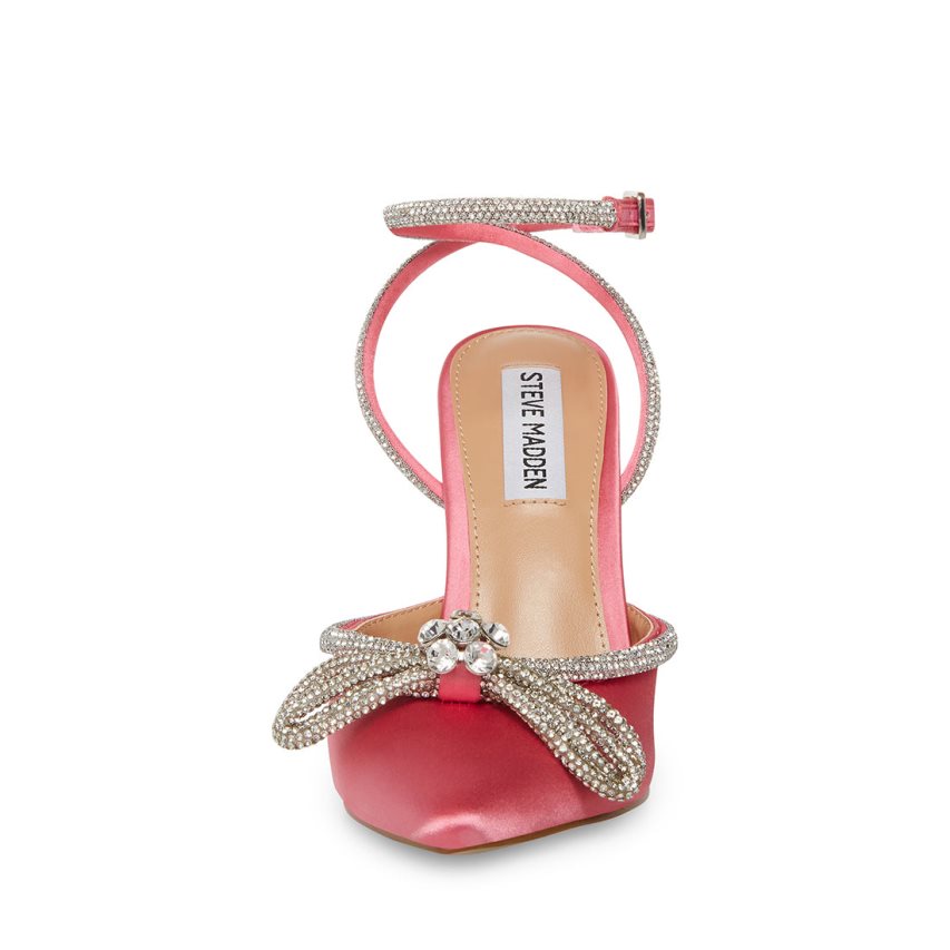 Pink Steve Madden Viable Women's Heels | PH 6873UJA